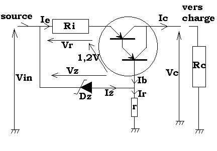 Schema chargeur de pile nimh