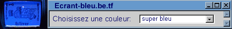 Ecrans Bleus .be